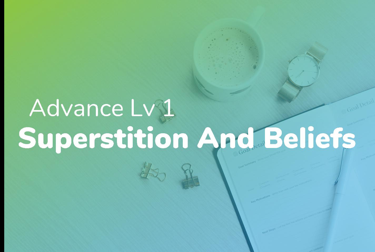 Advance Lv 1 - What's on Your Bucket List